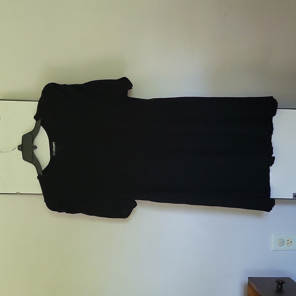 Black Lane Bryant sweater dress